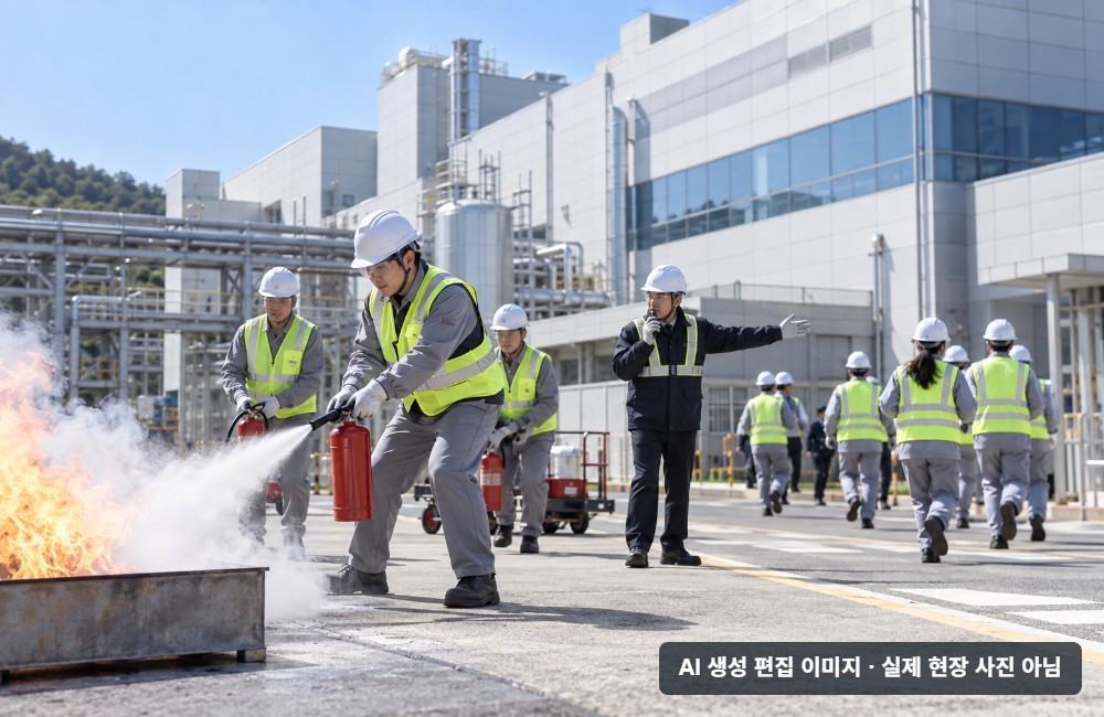 제일약품, 자체 재난 대응 훈련…“예방 중심 안전경영”
